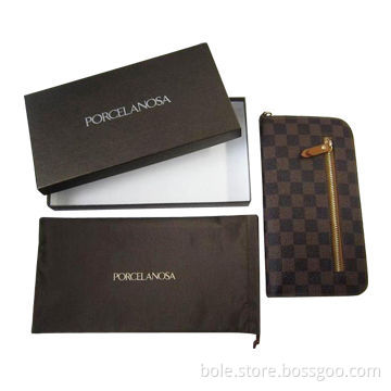 Women wallet made of PU leather, can be customized by clients' design